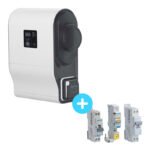 Pack Borne de recharge LEGRAND Green'up 3,7/4,6 kW + Protections électriques 4,6kW