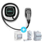 WALLBOX Borne de recharge Pulsar Plus - câble attaché 5m Type 2S - 1,4 à 22kW - triphasé - Bluetooth - Wifi - Image 8